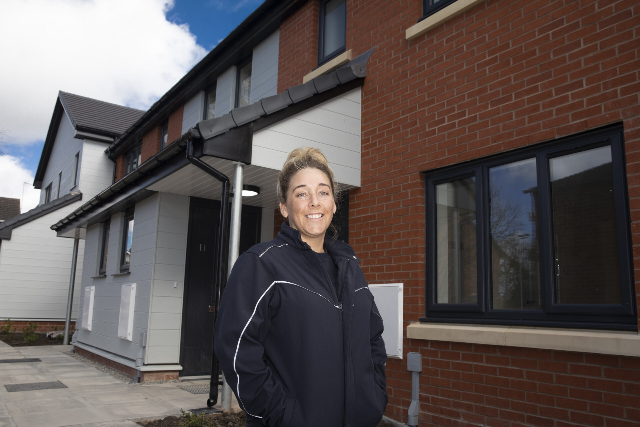 New resident, Princess Avenue, Buckley. New homes, new development, eco homes.