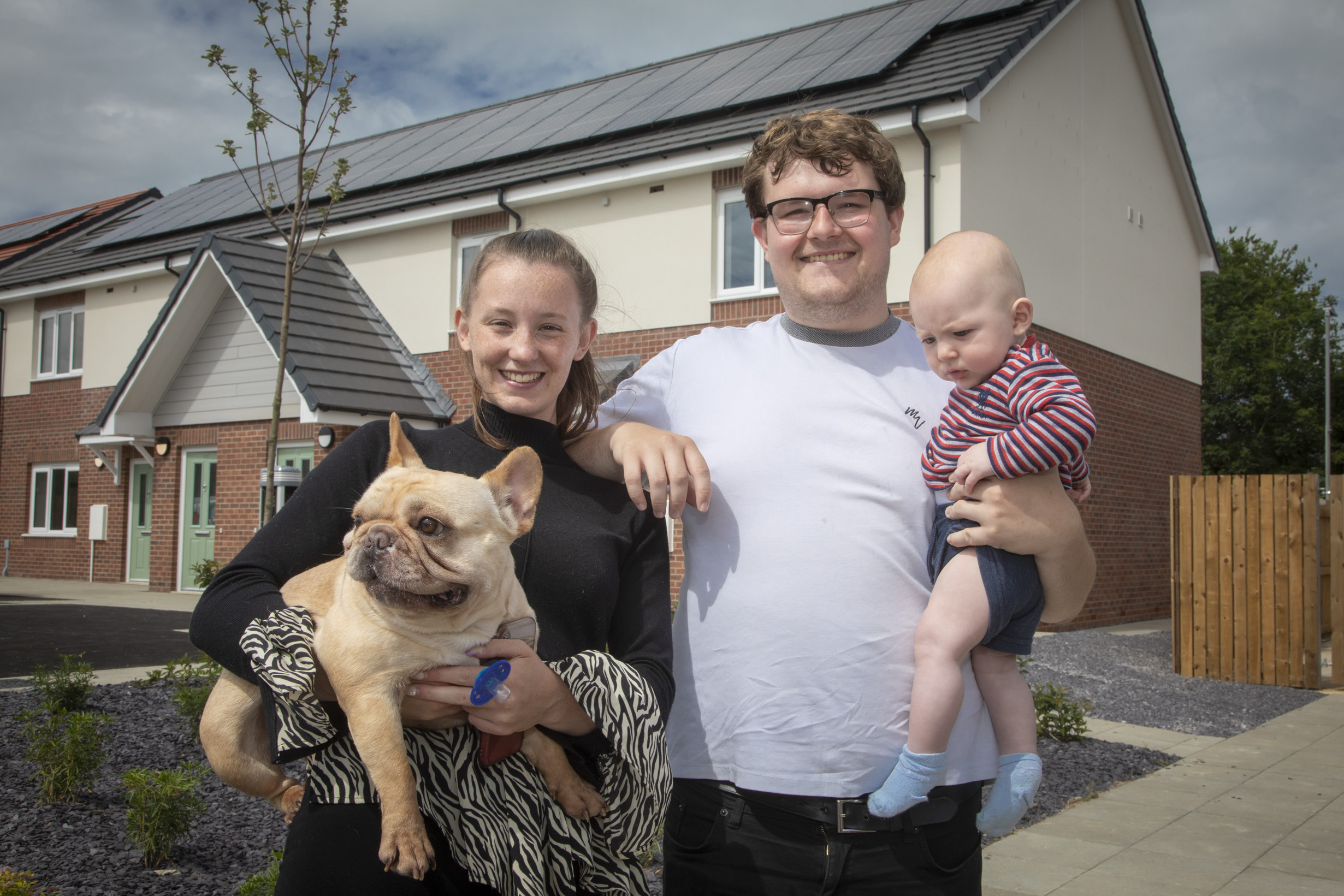 Tenants move into their new homes in Anglesey, Coleg Menai Pencraig Campus