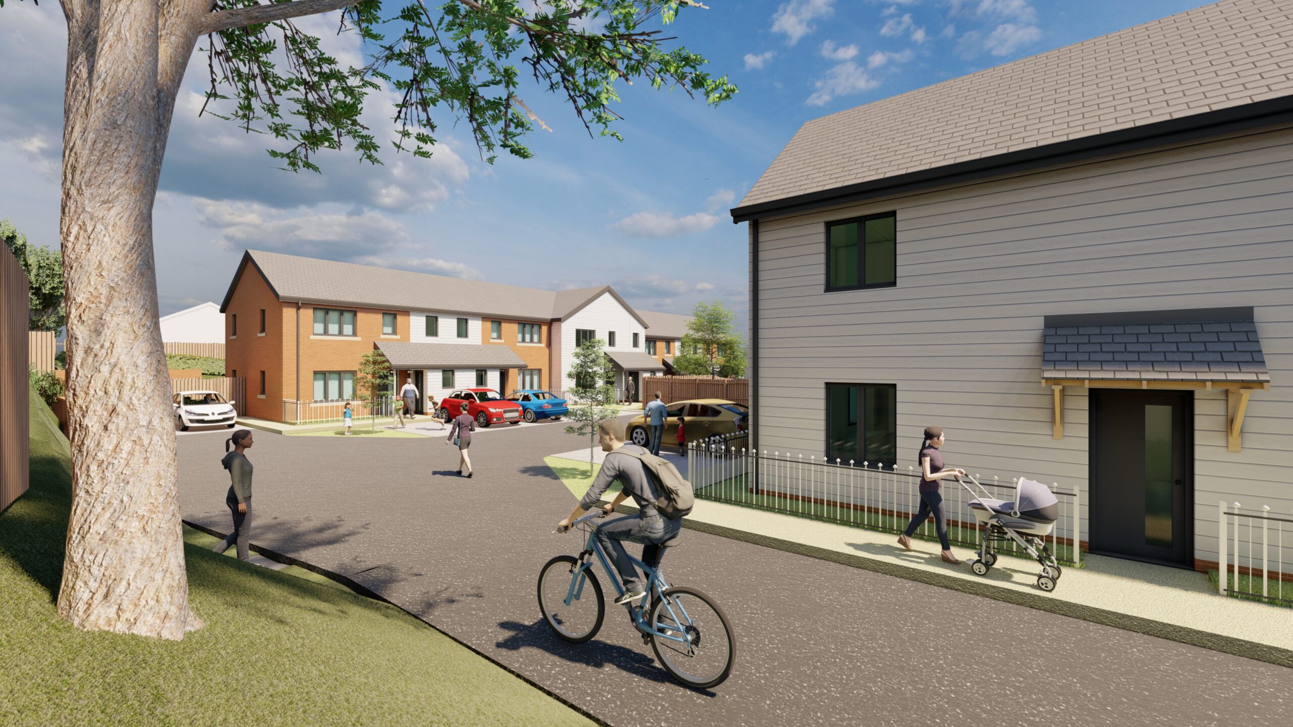 Princess Avenue, Flintshire artist impression