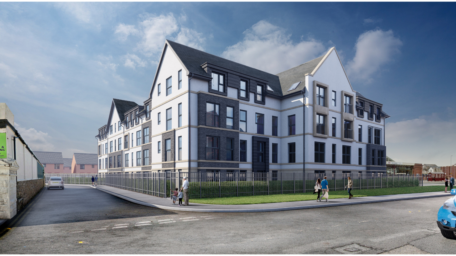 Land at Builder Street, Llandudno artists impresison