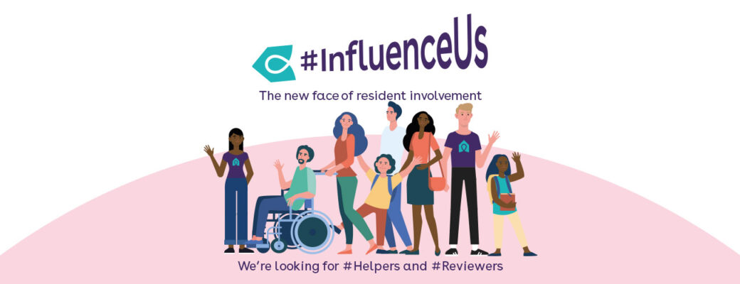 influence us banner with tenants
