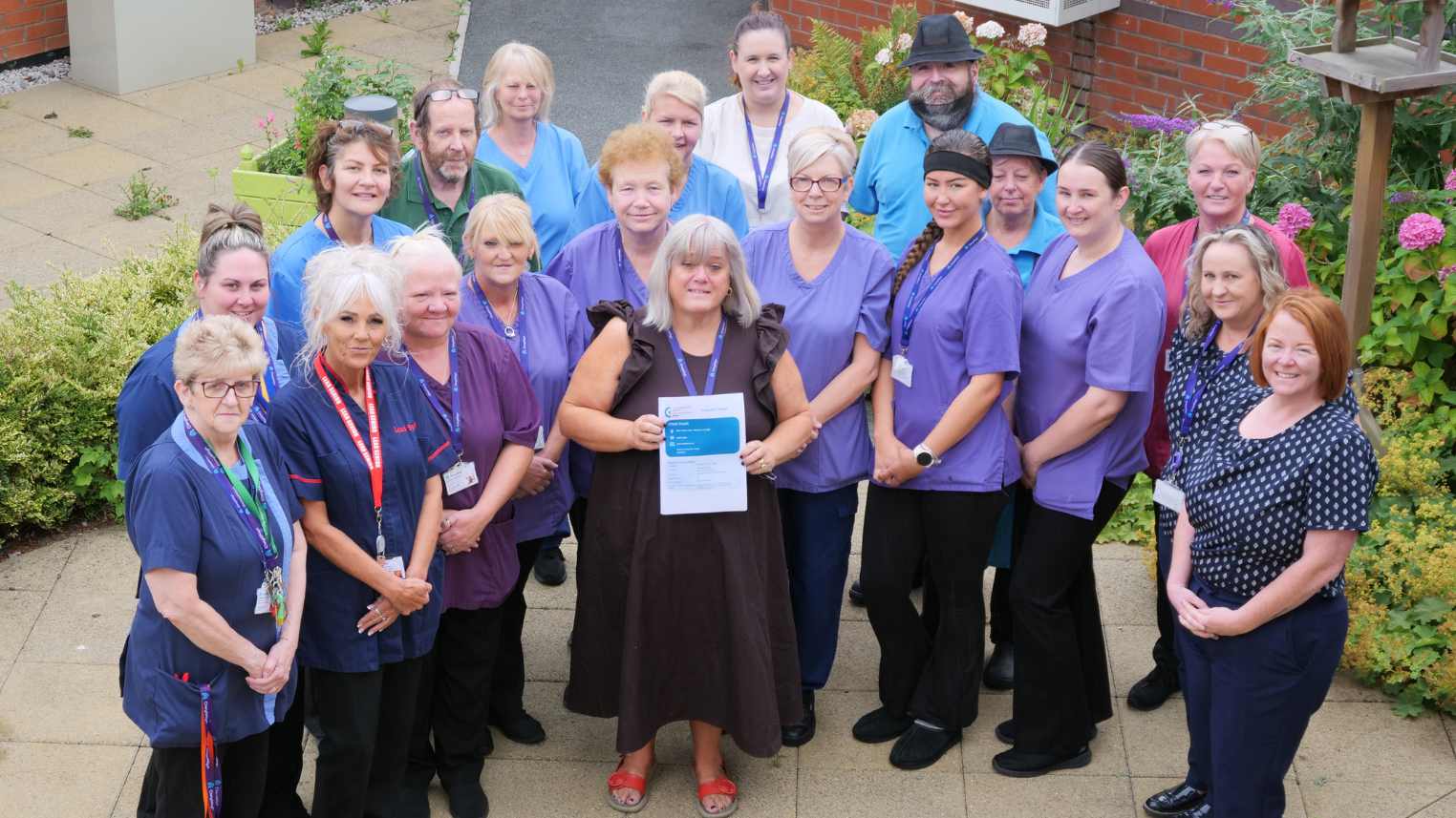 Wrexham Care Home Praised by CIW for “Personalised, Safe and Positive” Care