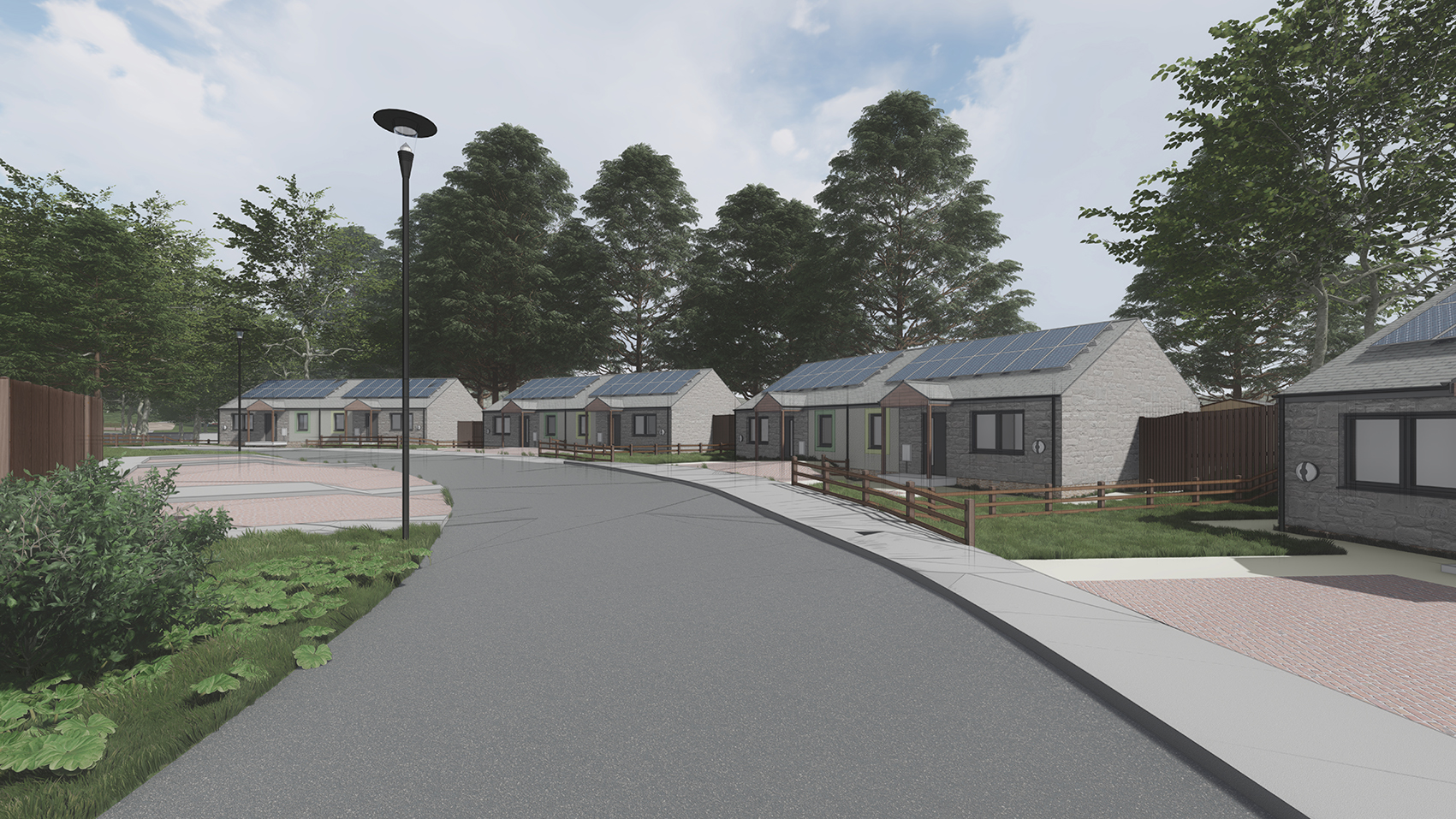 Artist Impression Penrhos Polish Village