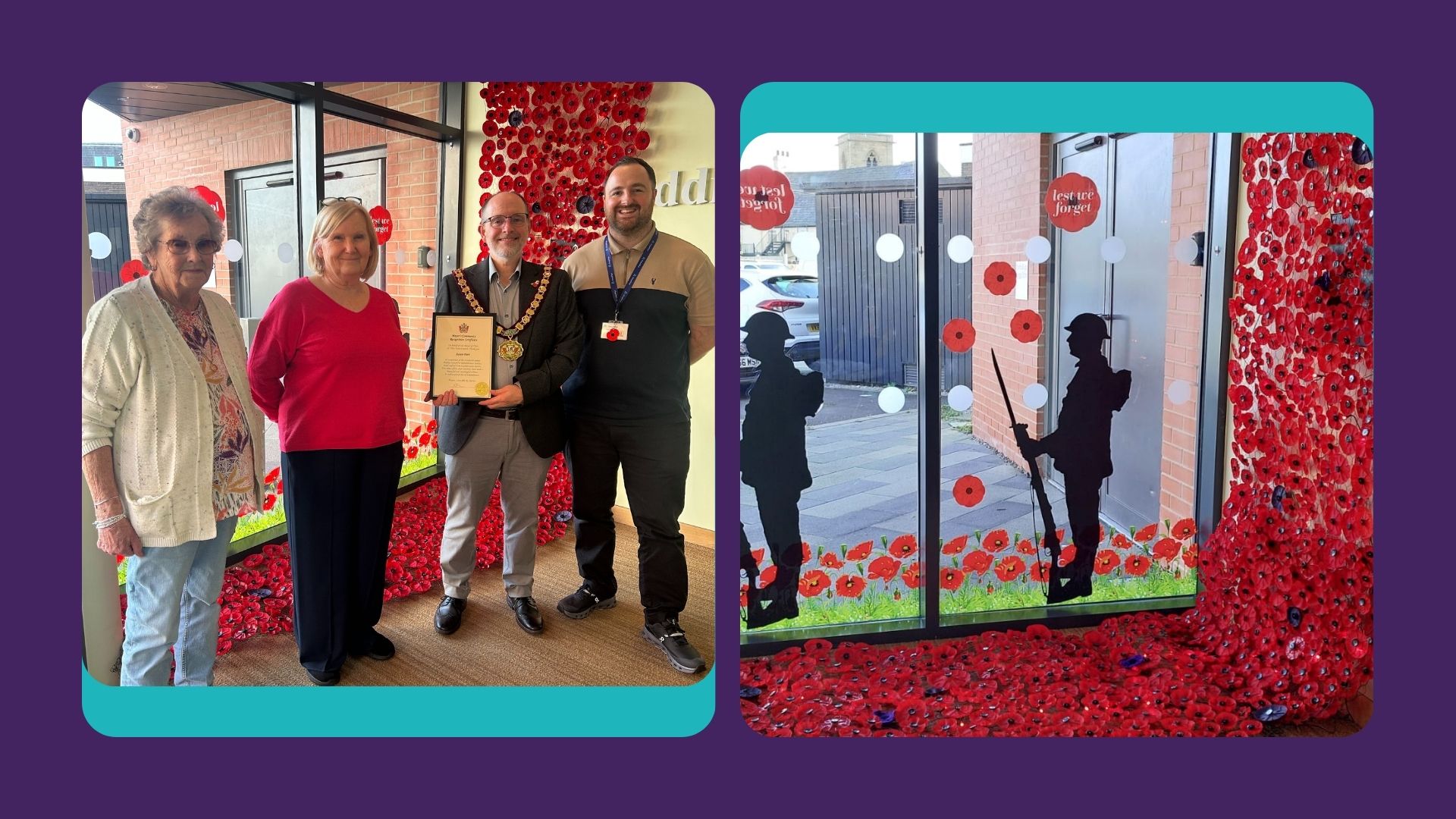 Flint Residents Receive Mayor’s Community Award for Breathtaking Remembrance Display