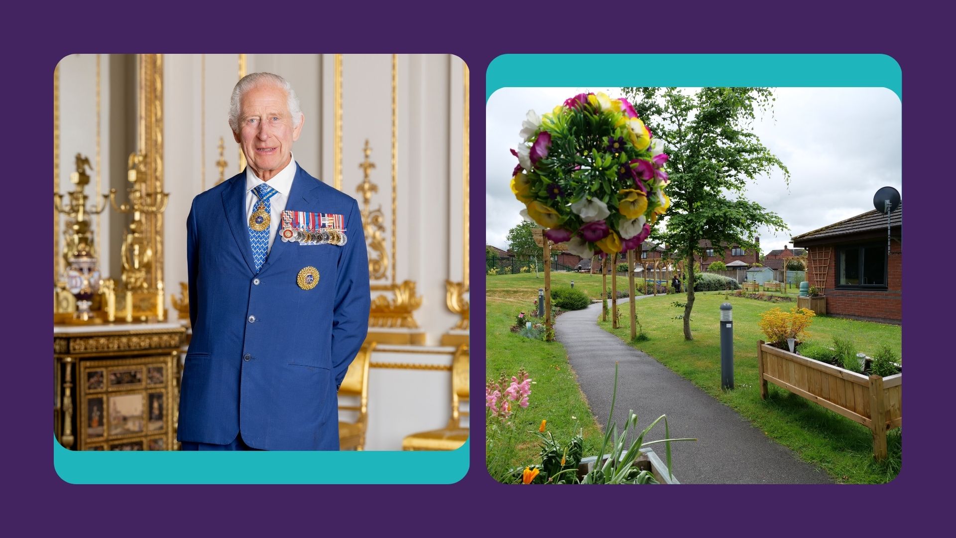 Chirk Court’s Sensory Garden Praised by King Charles