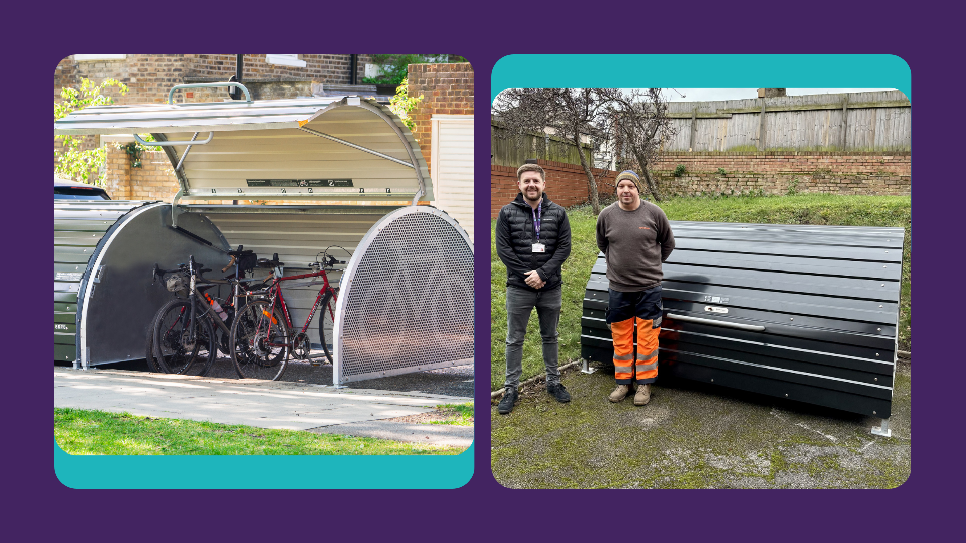 ClwydAlyn’s New Bike Hangar Scheme Ensures Safe Outdoor Storage for Residents
