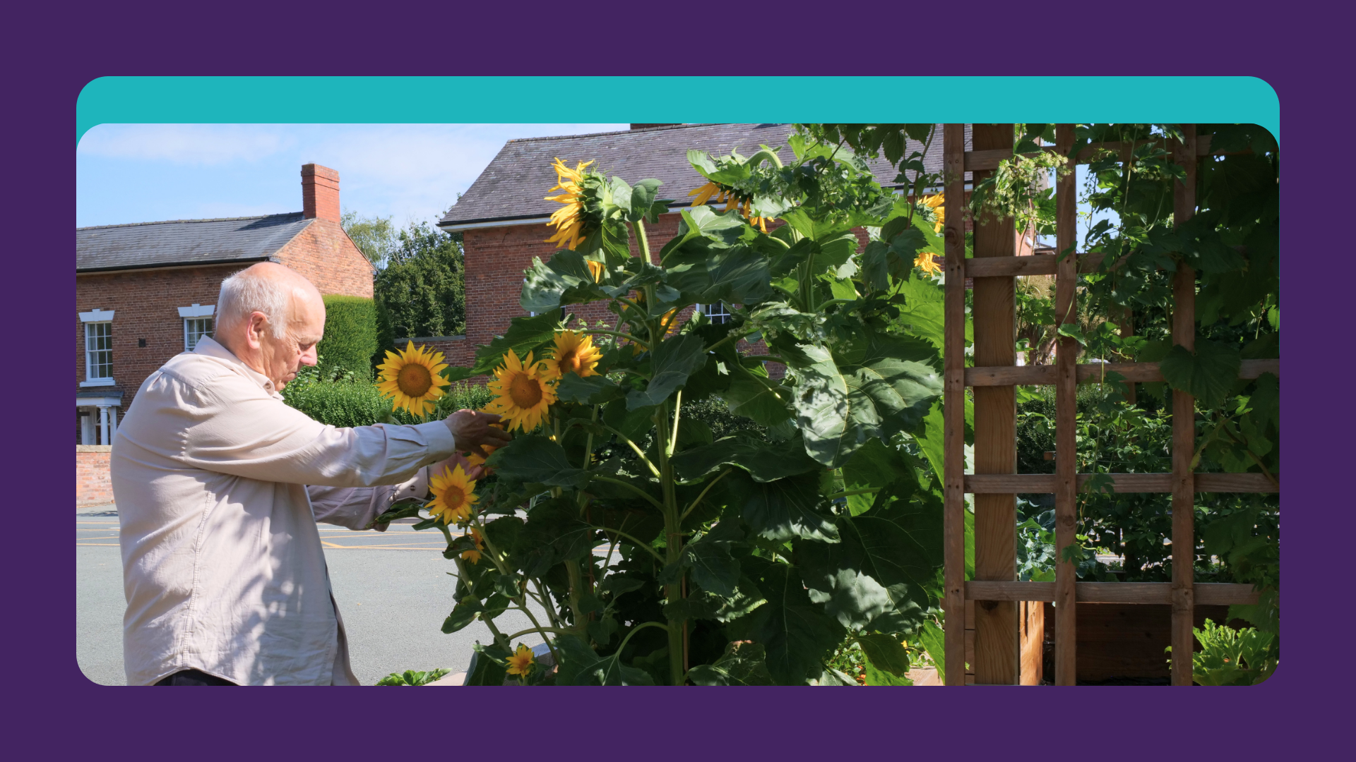 Welshpool Community Garden Helps Resident Rediscover his Passion