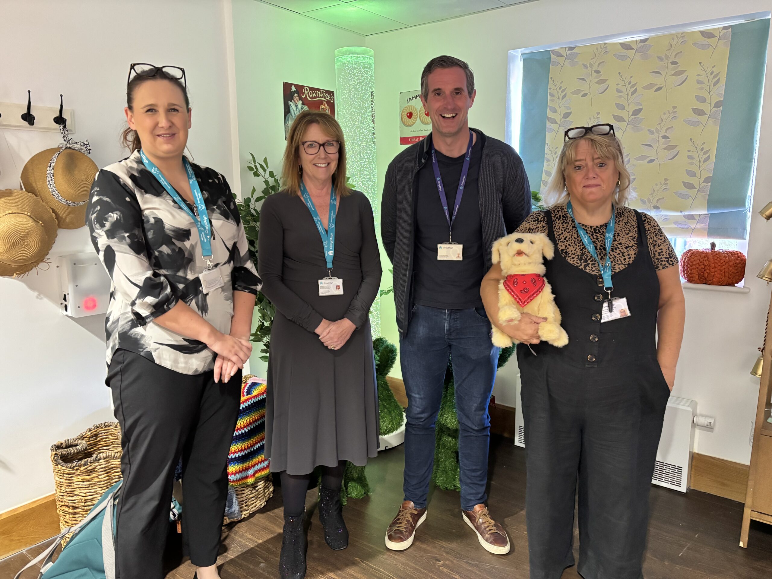 A Space for the Senses: Dementia Care Home Opens New Sensory Room